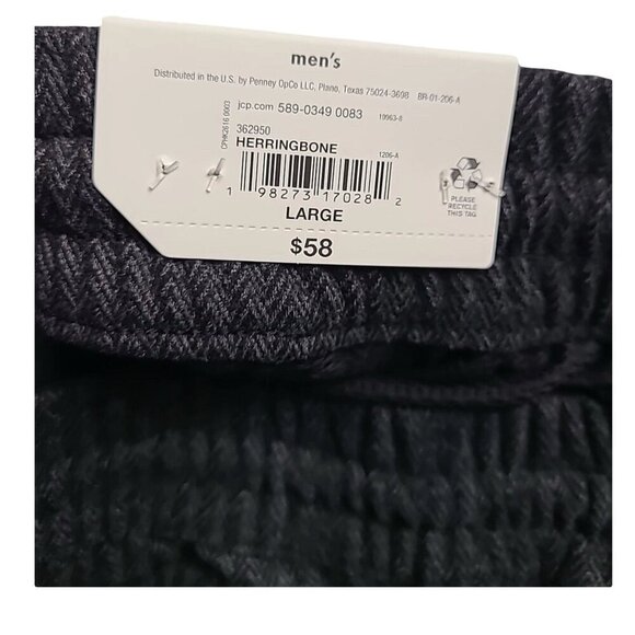 Stylus Size Large Men's Tapered Knit Pocket Drawstring Jogger Tapered Pant. New - Picture 4 of 6